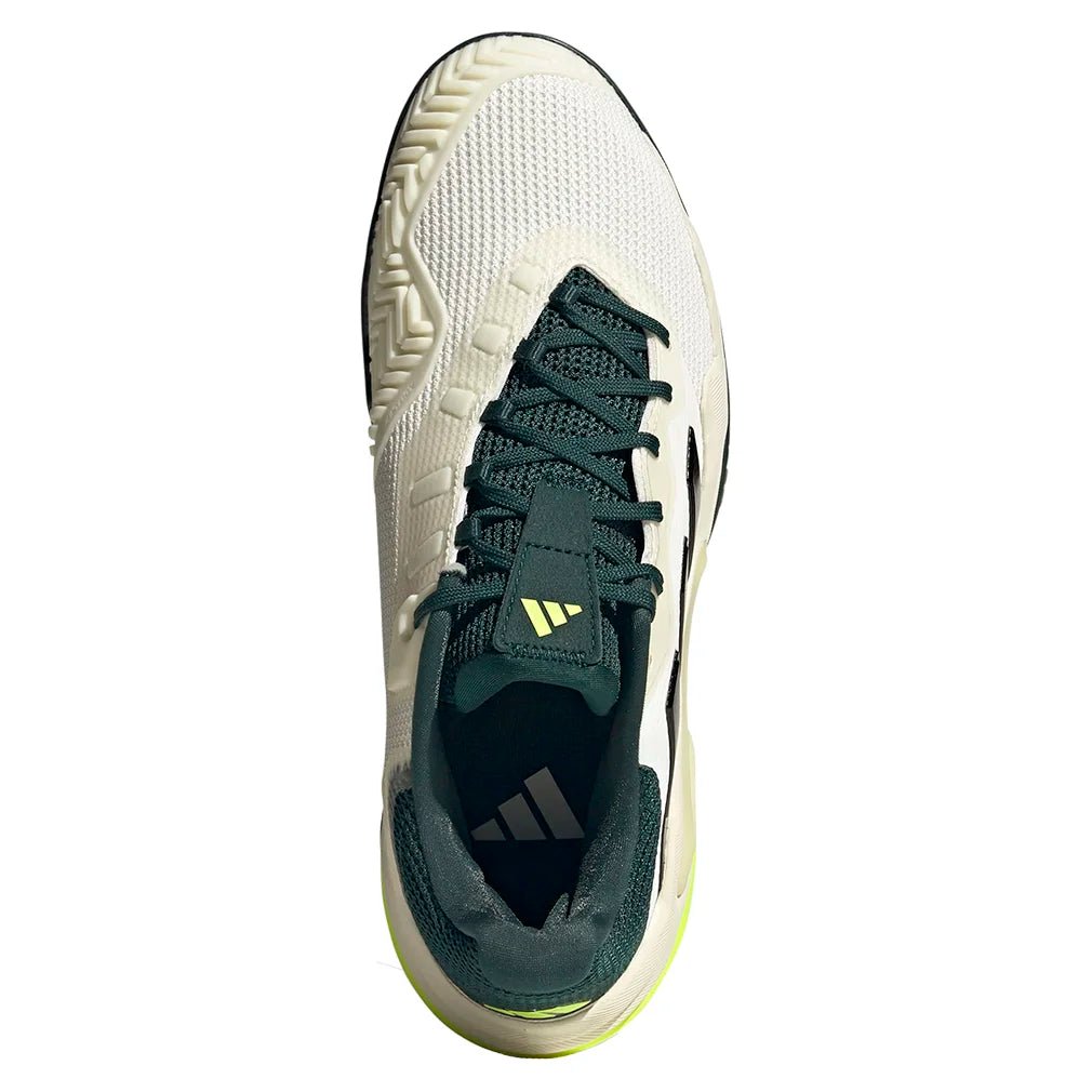 Men's Barricade 13 Clay Tennis Shoes Off White and Core Black - Bell Racket Store
