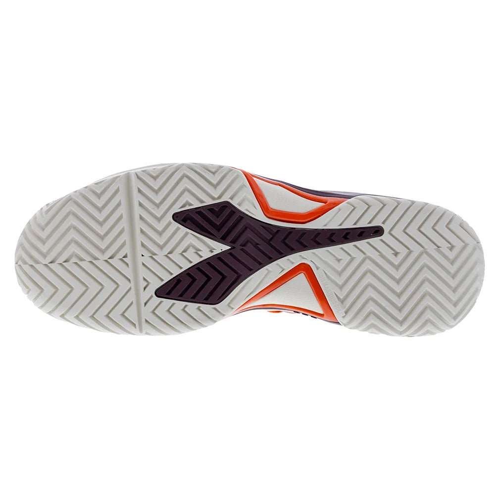 Men's B.Icon 3 AG Tennis Shoes Nasturtium and Whisper White - Bell Racket Store