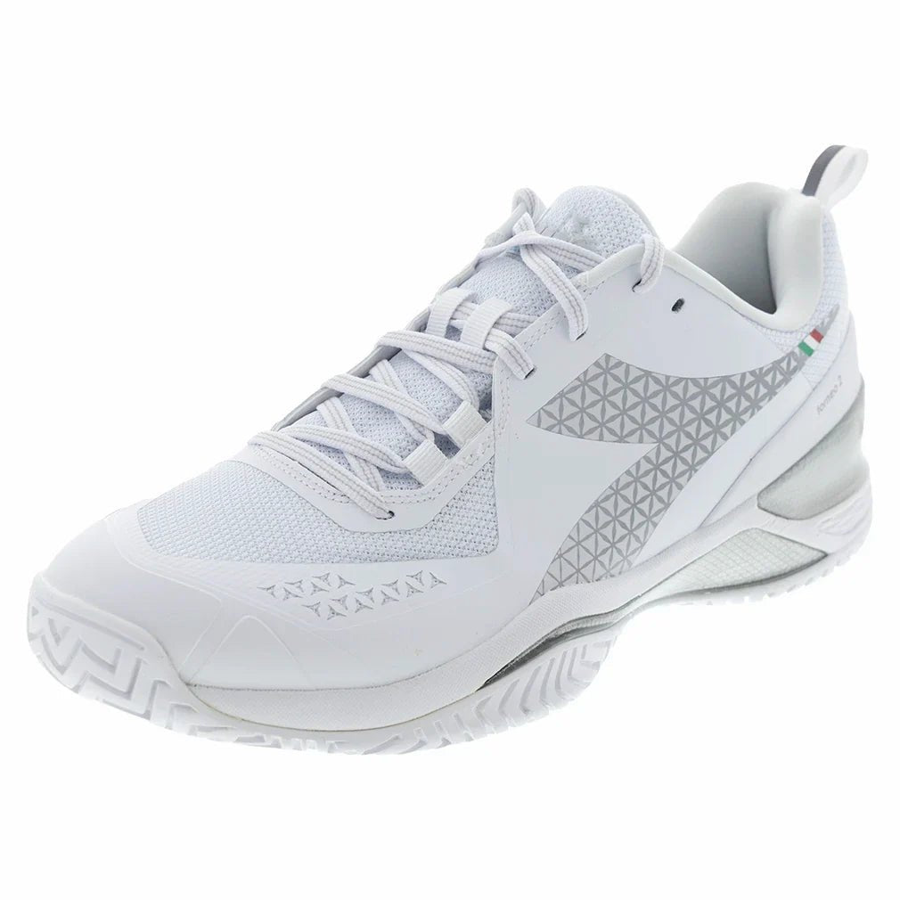 Men's Blushield Torneo 2 AG Tennis Shoes White - Bell Racket Store