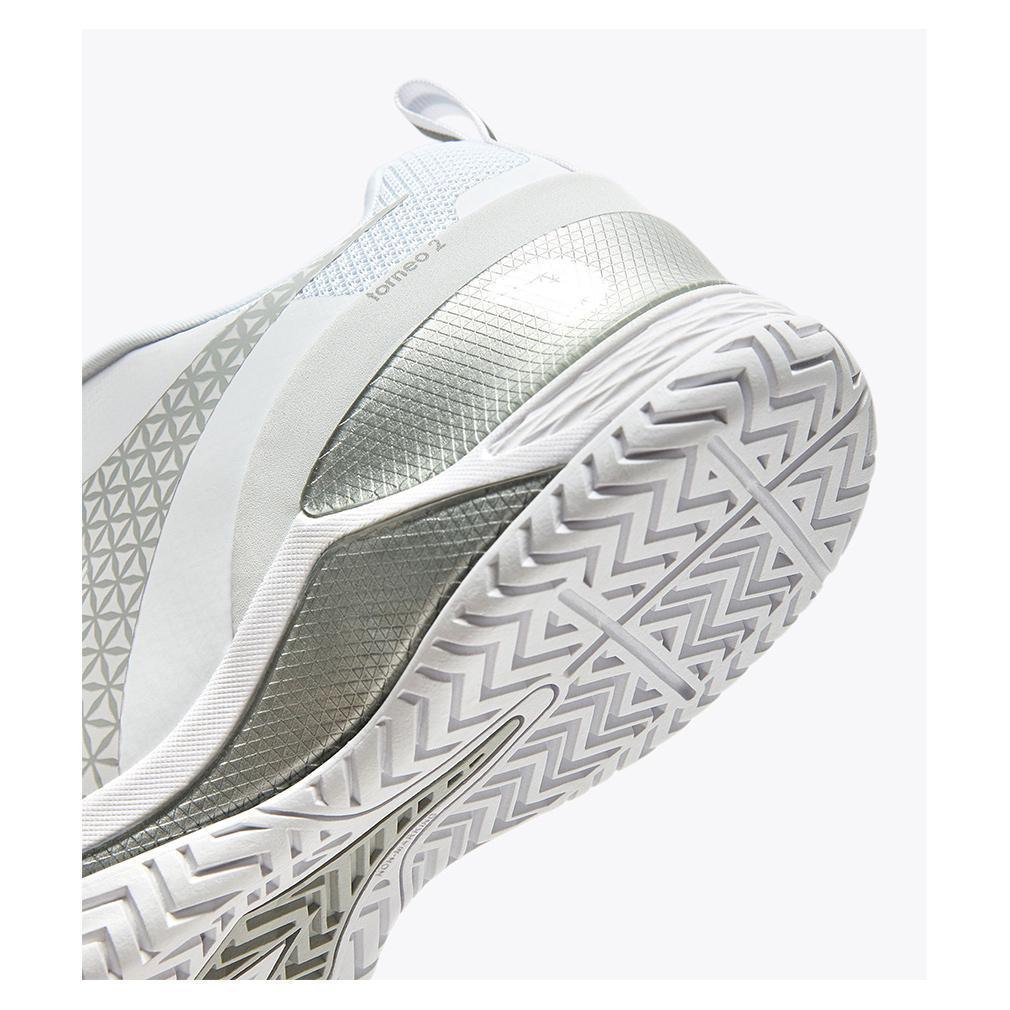 Men's Blushield Torneo 2 AG Wide Tennis Shoes White - Bell Racket Store