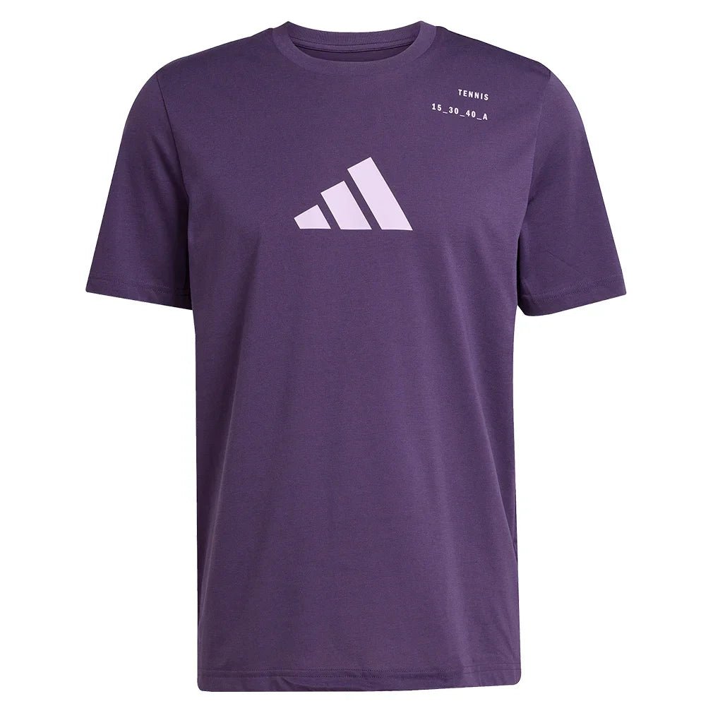 Men's Category Graphic Tennis Tee Aurora Plum - Bell Racket Store