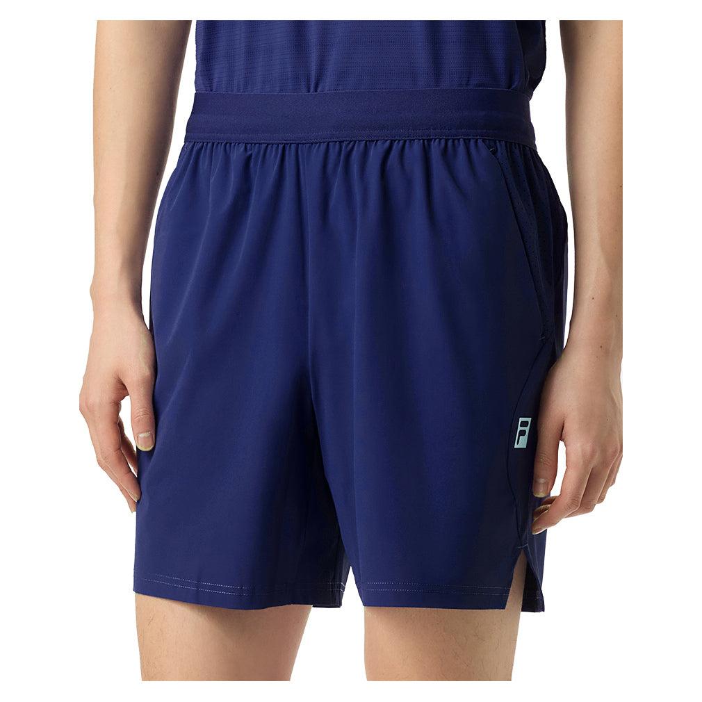 Men's Center Court Ace Swift 7 Inch Tennis Short Skipper Blue - Bell Racket Store