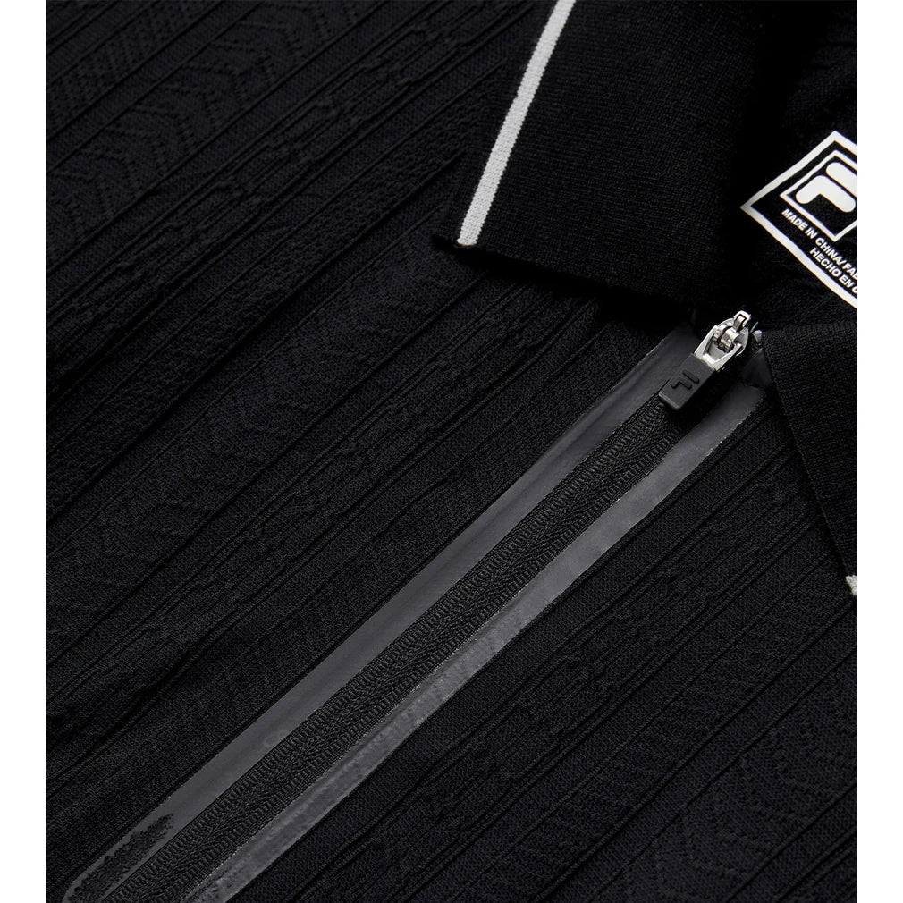 Men's Challenger Cable Zip Tennis Polo - Bell Racket Store