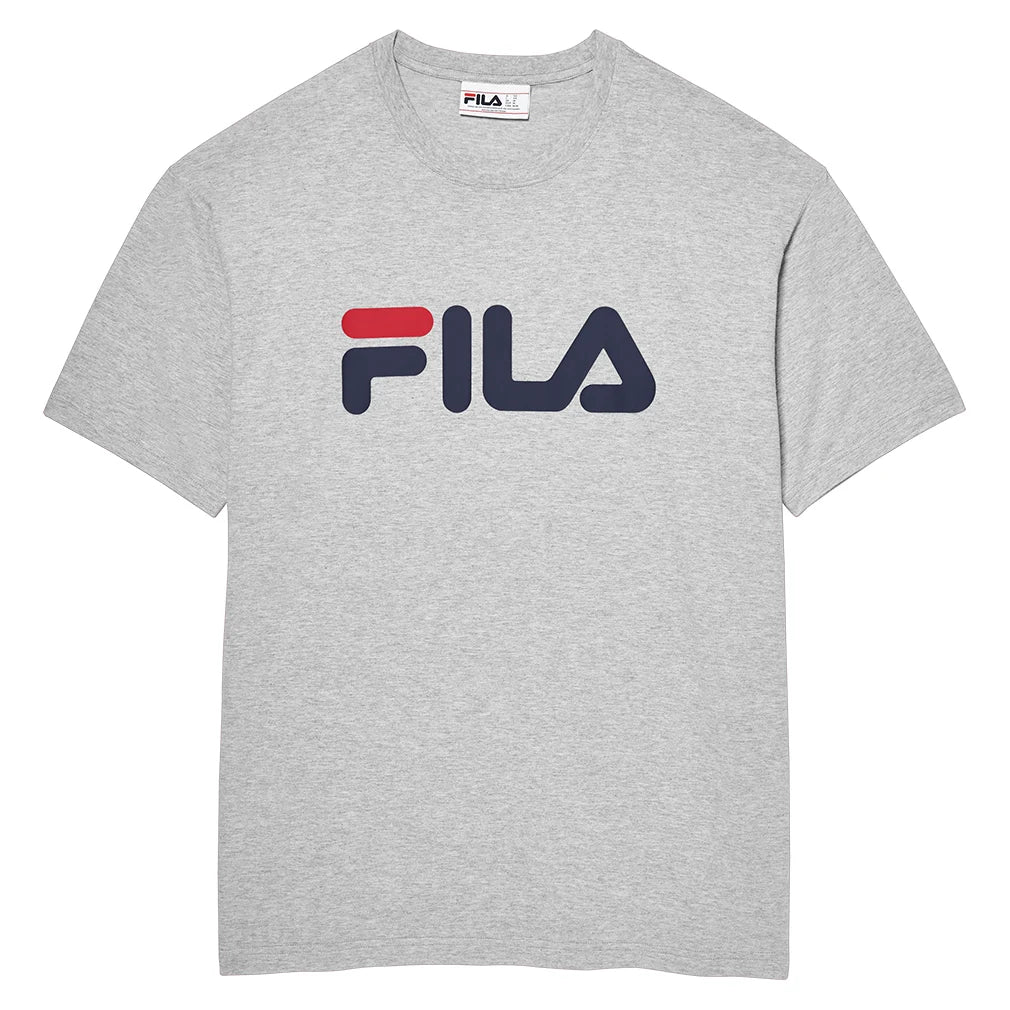 Men's Classic Logo Tennis Tee Grey Heather - Bell Racket Store