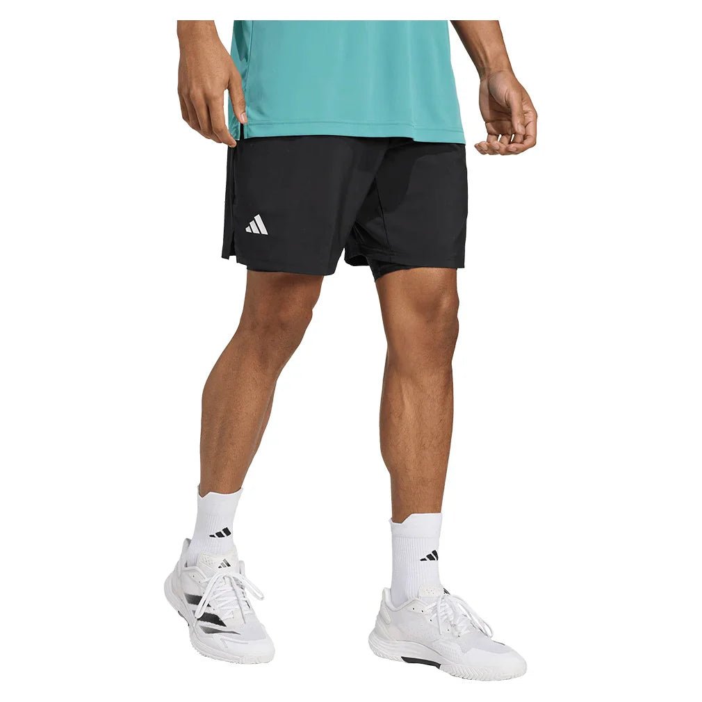 Men's Club 2in1 7 Inch Tennis Short Black - Bell Racket Store
