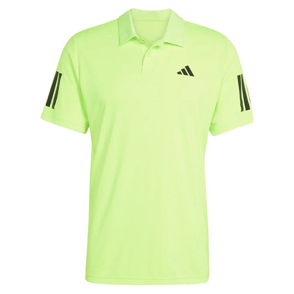 Men's Club 3 Stripe Tennis Polo Lucid Lemon - Bell Racket Store