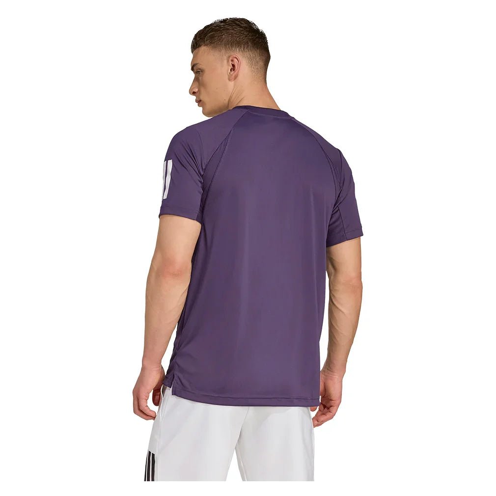 Men's Club 3 Stripes Tennis Top Aurora Plum - Bell Racket Store