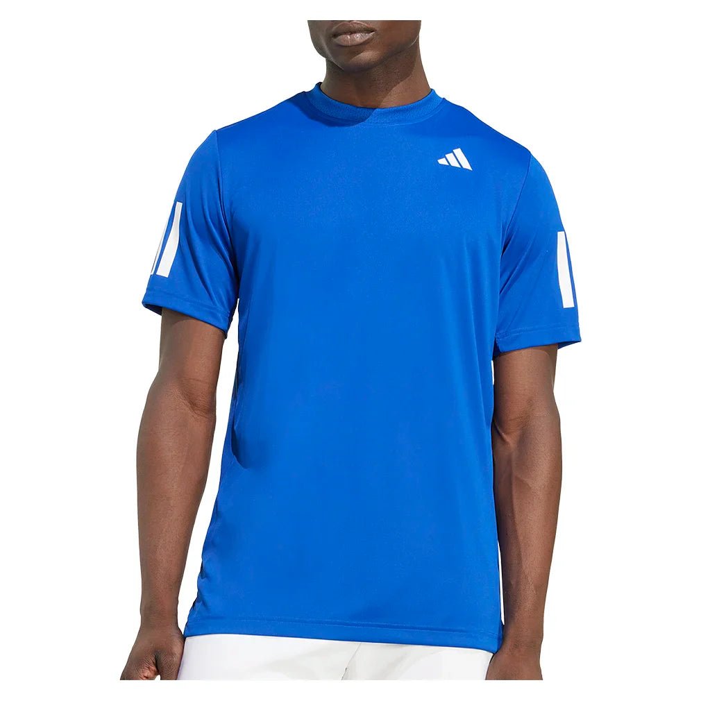 Men's Club 3 Stripes Tennis Top Collegiate Royal - Bell Racket Store