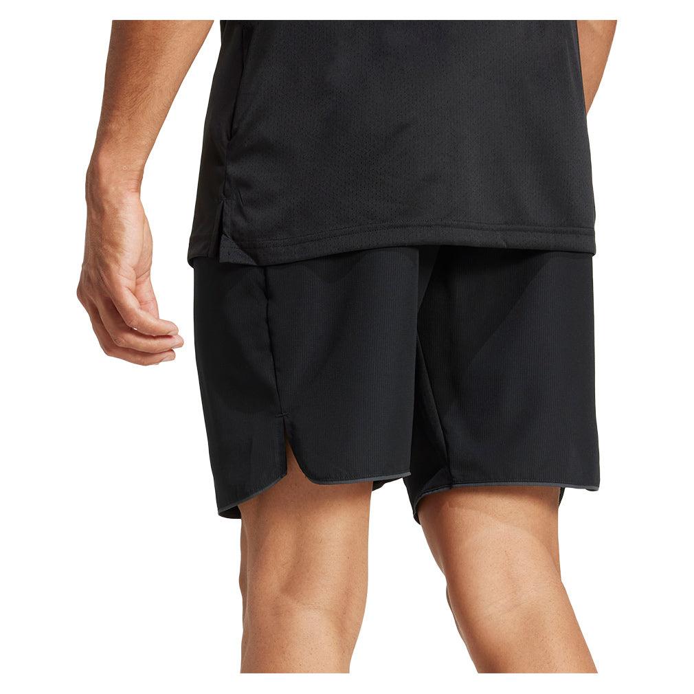 Men's Club 7 inch Tennis Shorts Black - Bell Racket Store