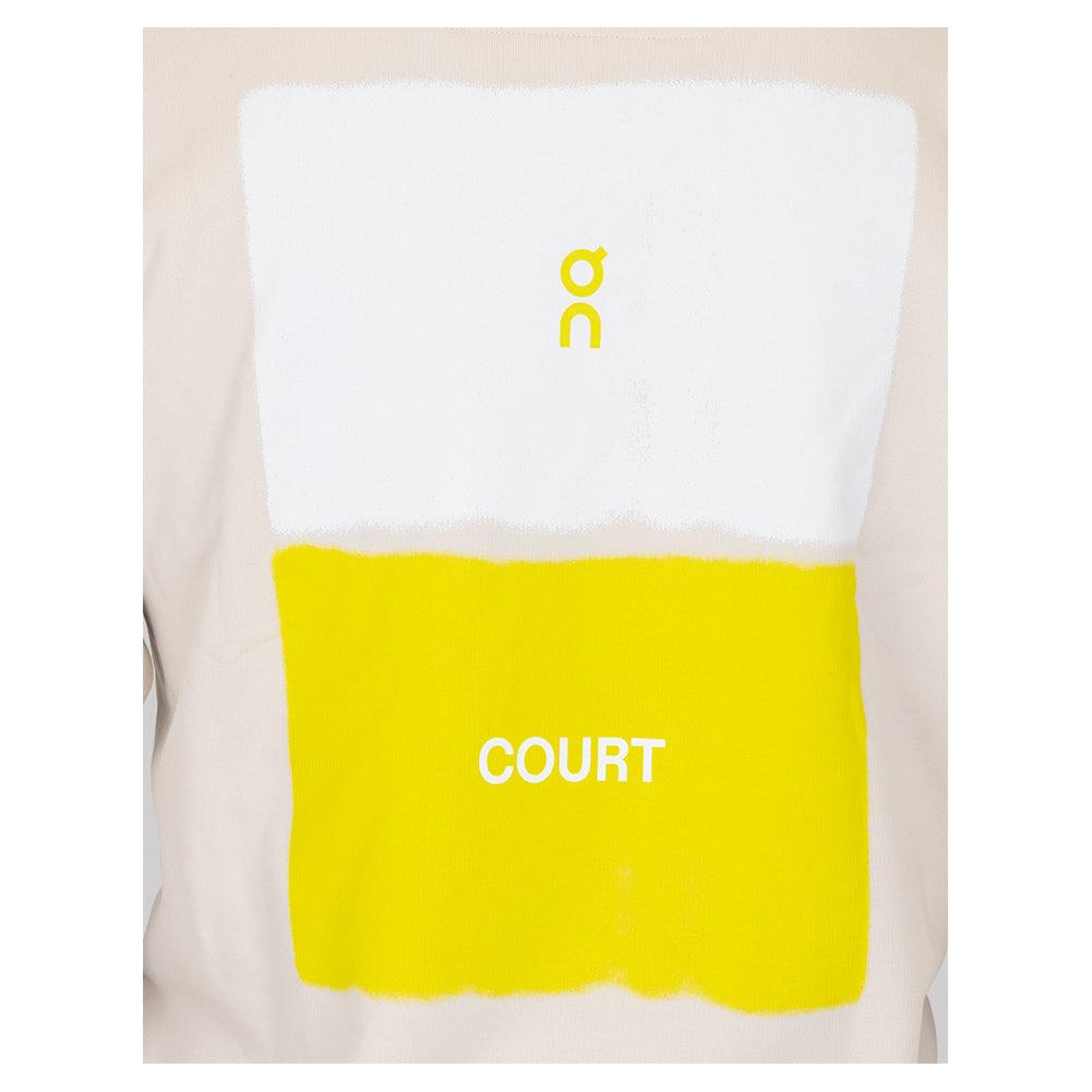 Men's Club Graphic Tennis Crew Tan - Bell Racket Store