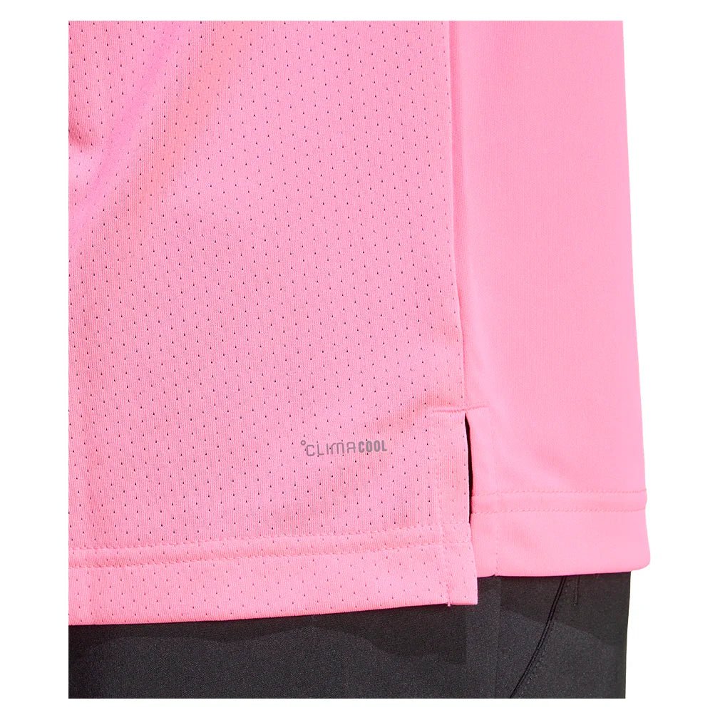 Men's Club Tennis Polo Lucid Pink - Bell Racket Store