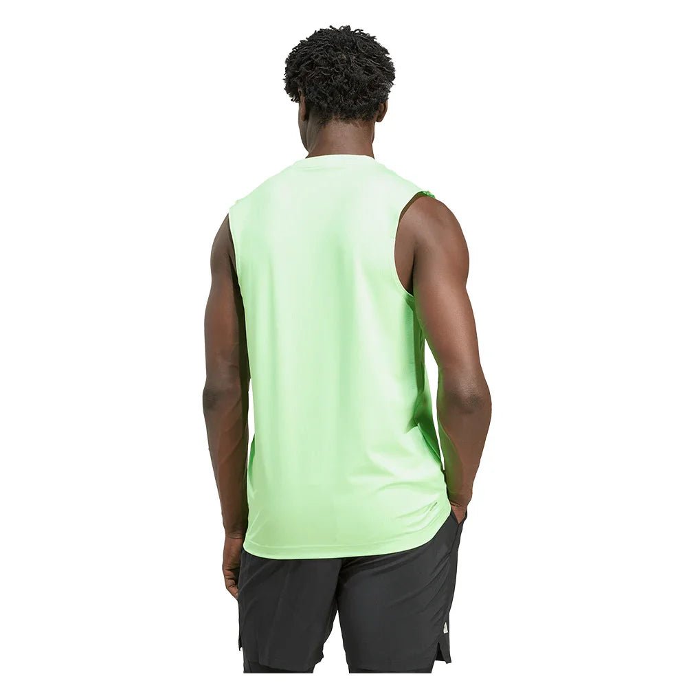 Men's Club Tennis Tank Lime Burst - Bell Racket Store