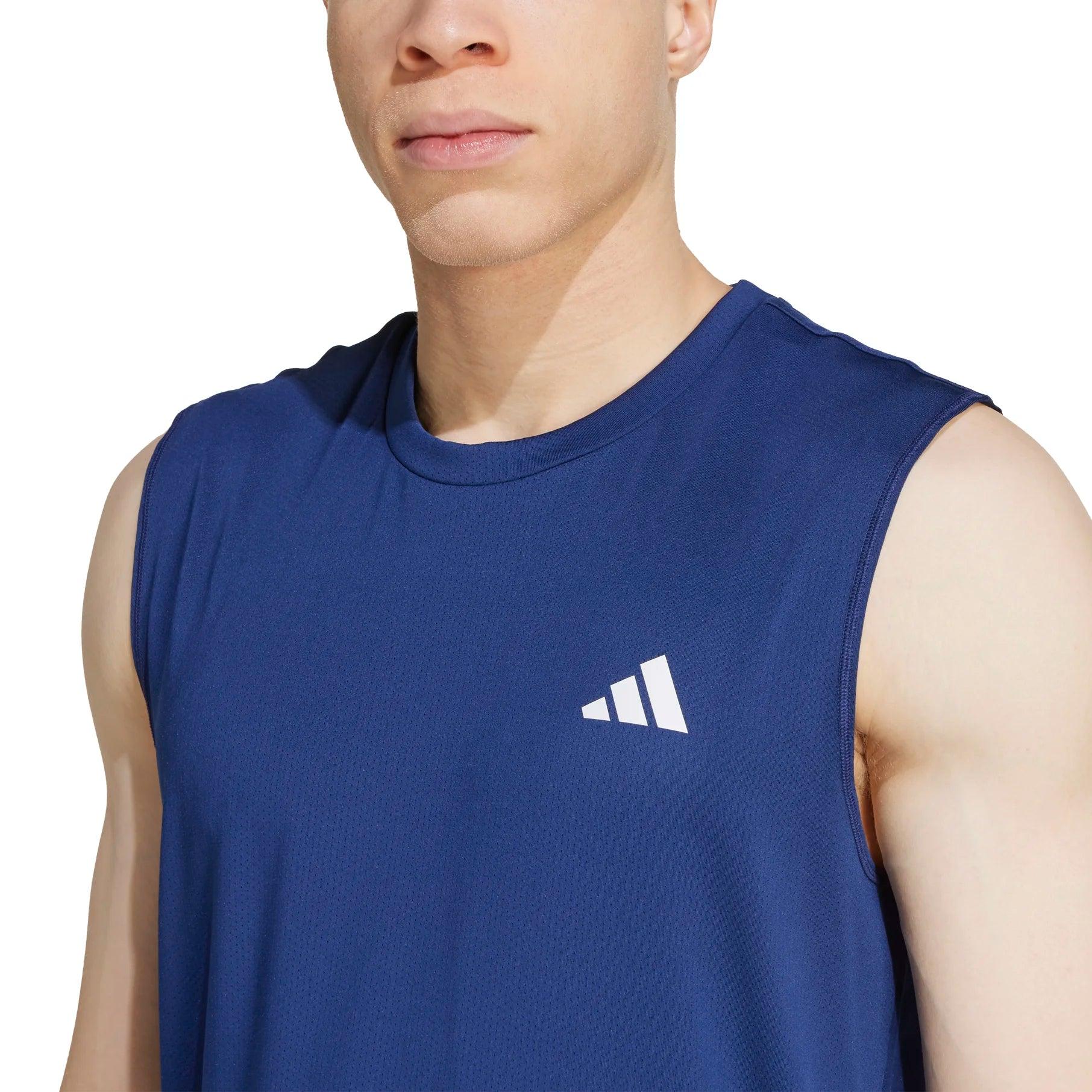 Men's Club Tennis Top Dark Blue - Bell Racket Store