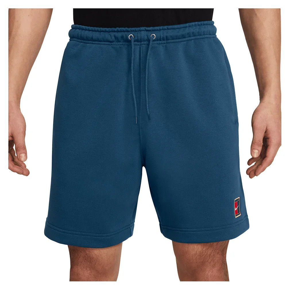 Men's Court Dri - FIT Heritage 6" Tennis Short Blue Force - Bell Racket Store