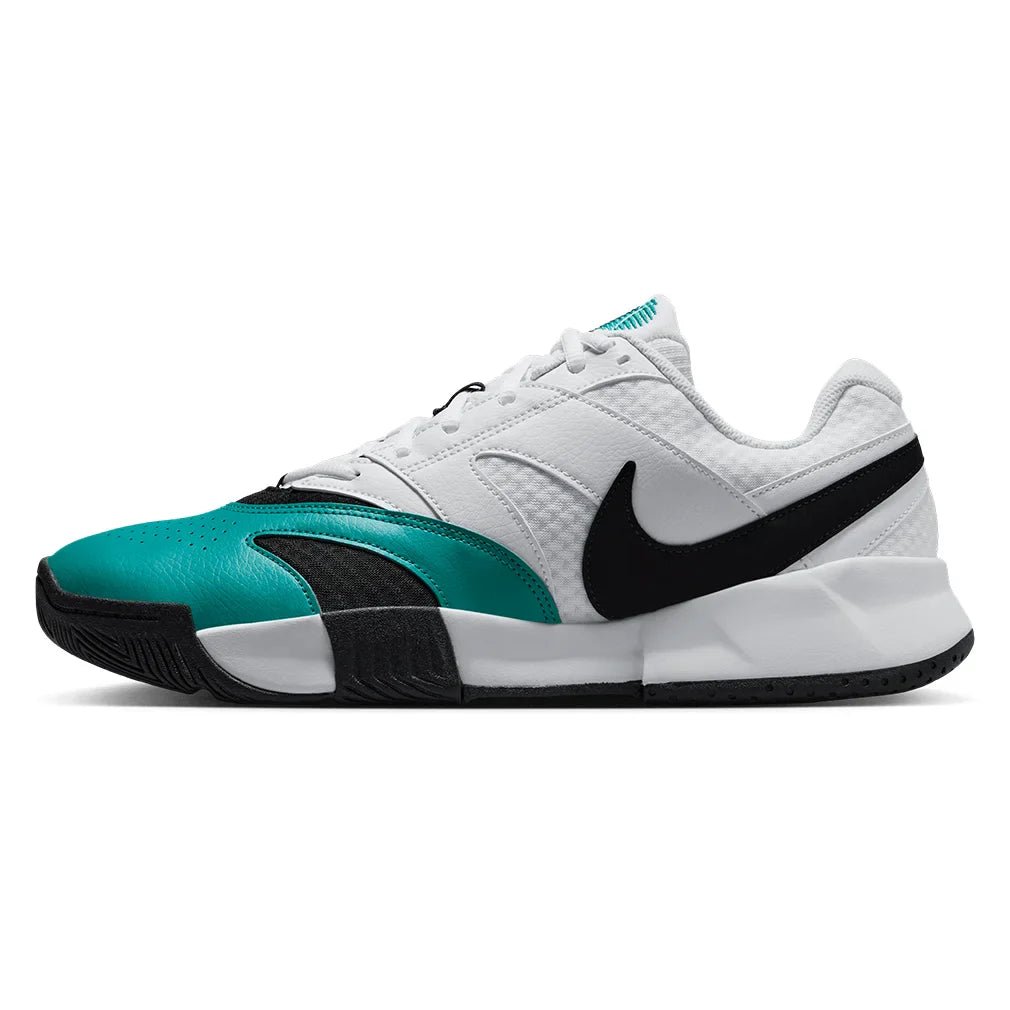 Men's Court Lite 4 Tennis Shoes White and Black - Bell Racket Store