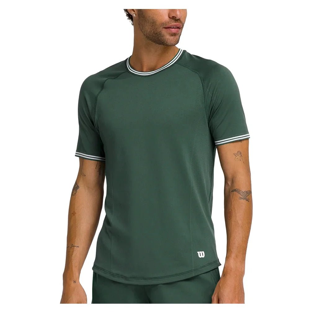 Men's Court Performance Tennis Crew Sycamore - Bell Racket Store