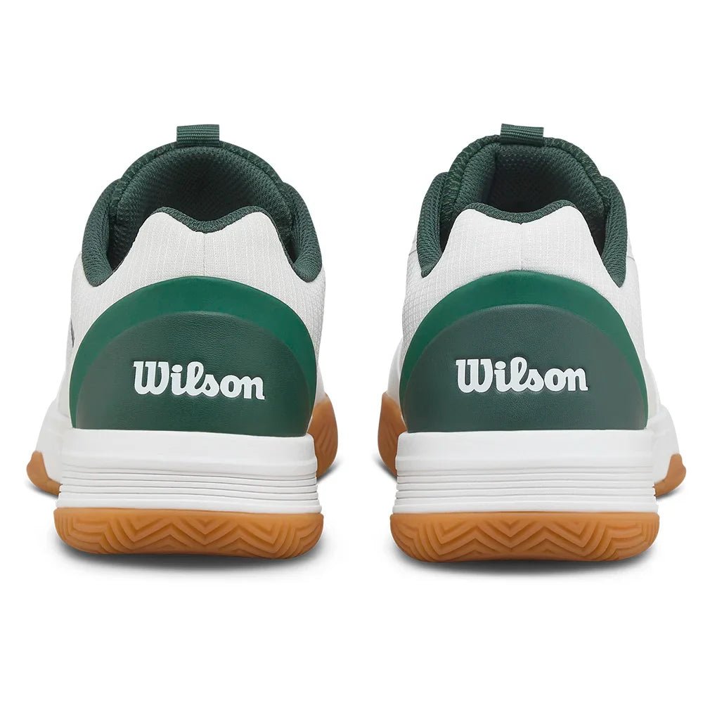 Men's CourtGlide Tennis Shoes White and Sycamore - Bell Racket Store