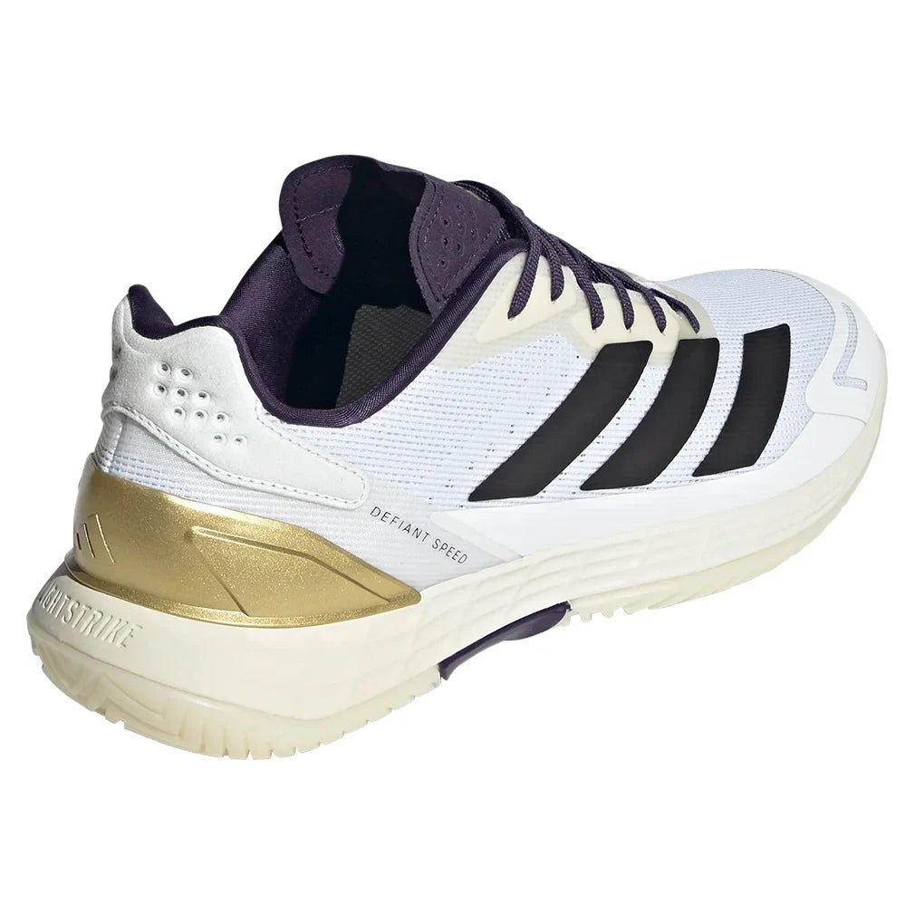 Men's Defiant Speed 2 Tennis Shoes Footwear White and Aurora Plum - Bell Racket Store