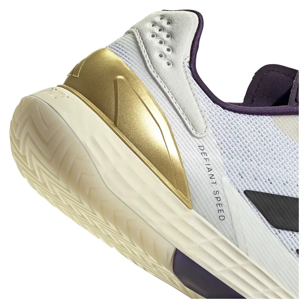 Men's Defiant Speed 2 Tennis Shoes Footwear White and Aurora Plum - Bell Racket Store
