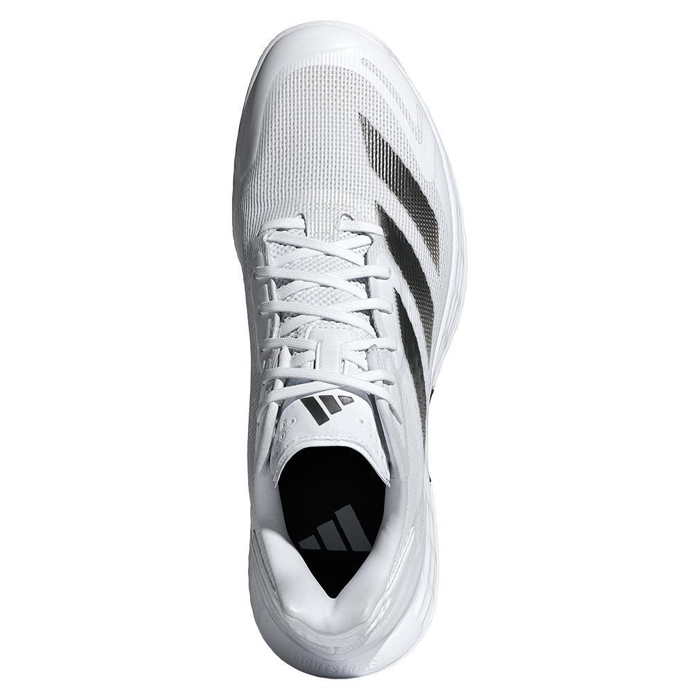 Mens Defiant Speed 2 Tennis Shoes White and Core Black - Bell Racket Store