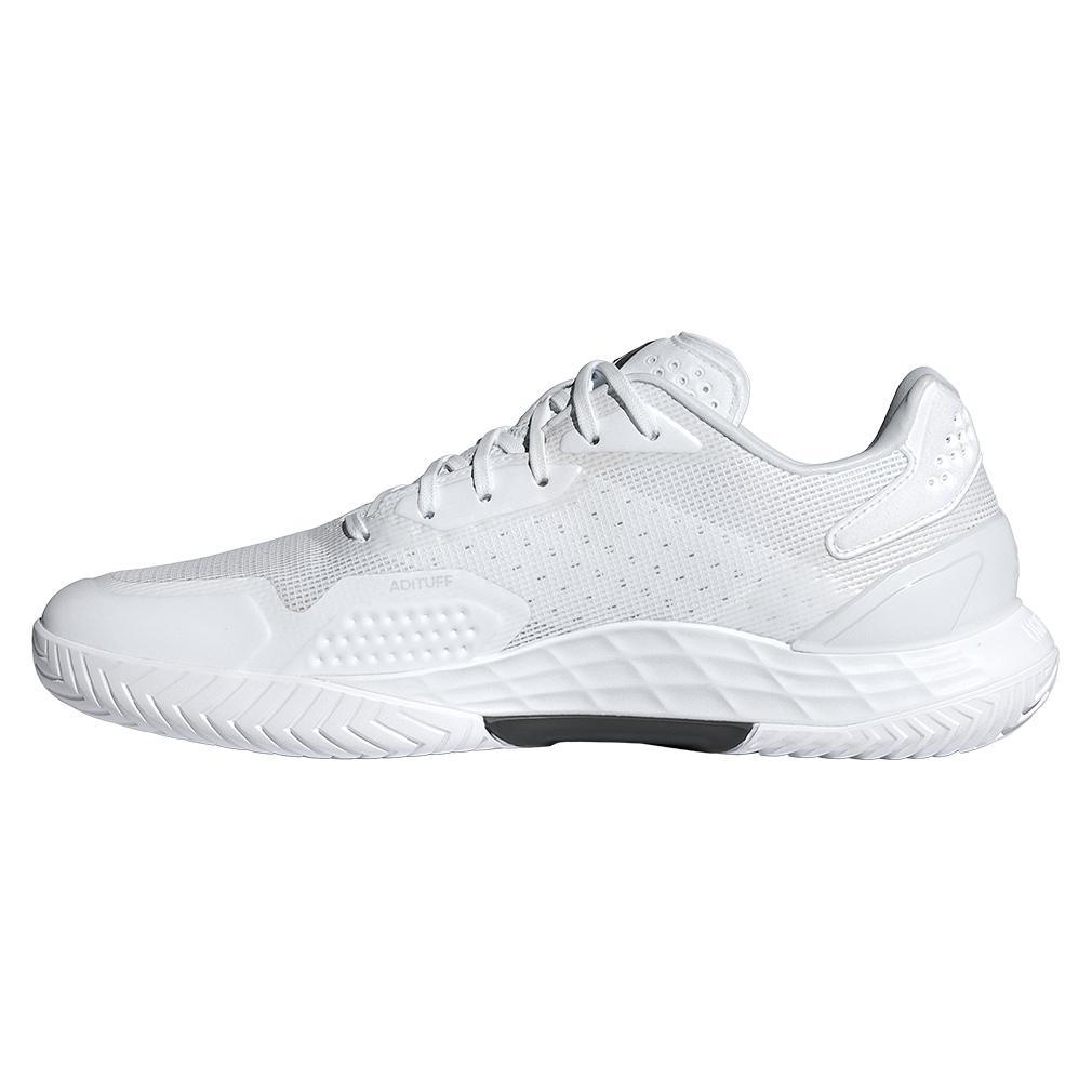 Mens Defiant Speed 2 Tennis Shoes White and Core Black - Bell Racket Store