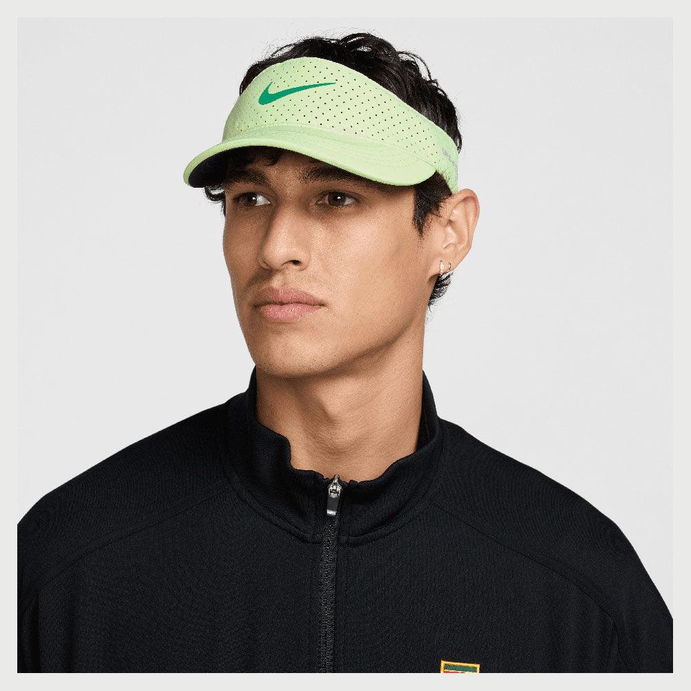Men's Dri - Fit Advance Ace Tennis Visor Barely Volt and Stadium Green - Bell Racket Store