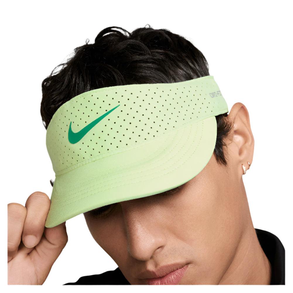 Men's Dri - Fit Advance Ace Tennis Visor Barely Volt and Stadium Green - Bell Racket Store