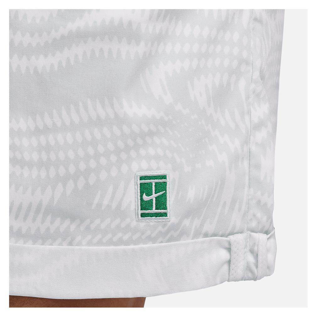 Men's Dri - Fit Heritage 6 Inch Tennis Short White - Bell Racket Store