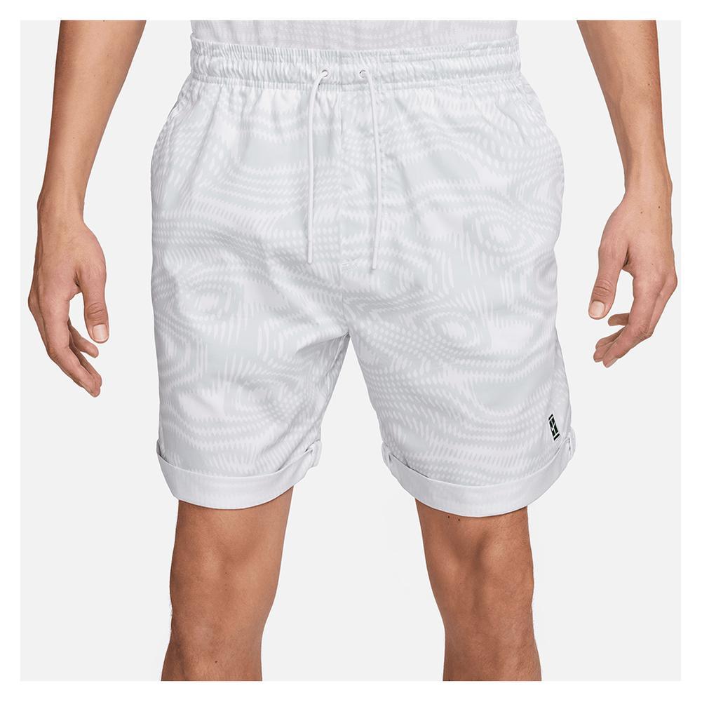 Men's Dri - Fit Heritage 6 Inch Tennis Short White - Bell Racket Store