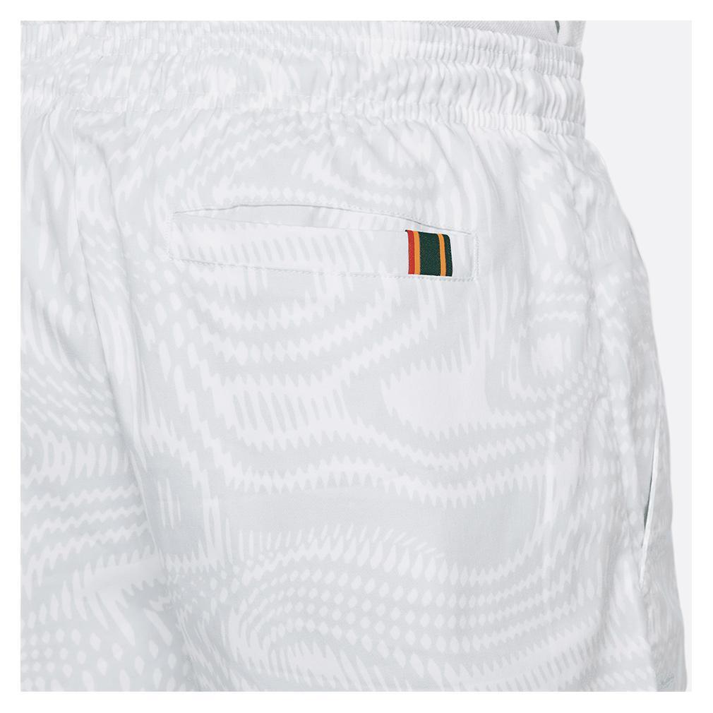 Men's Dri - Fit Heritage 6 Inch Tennis Short White - Bell Racket Store
