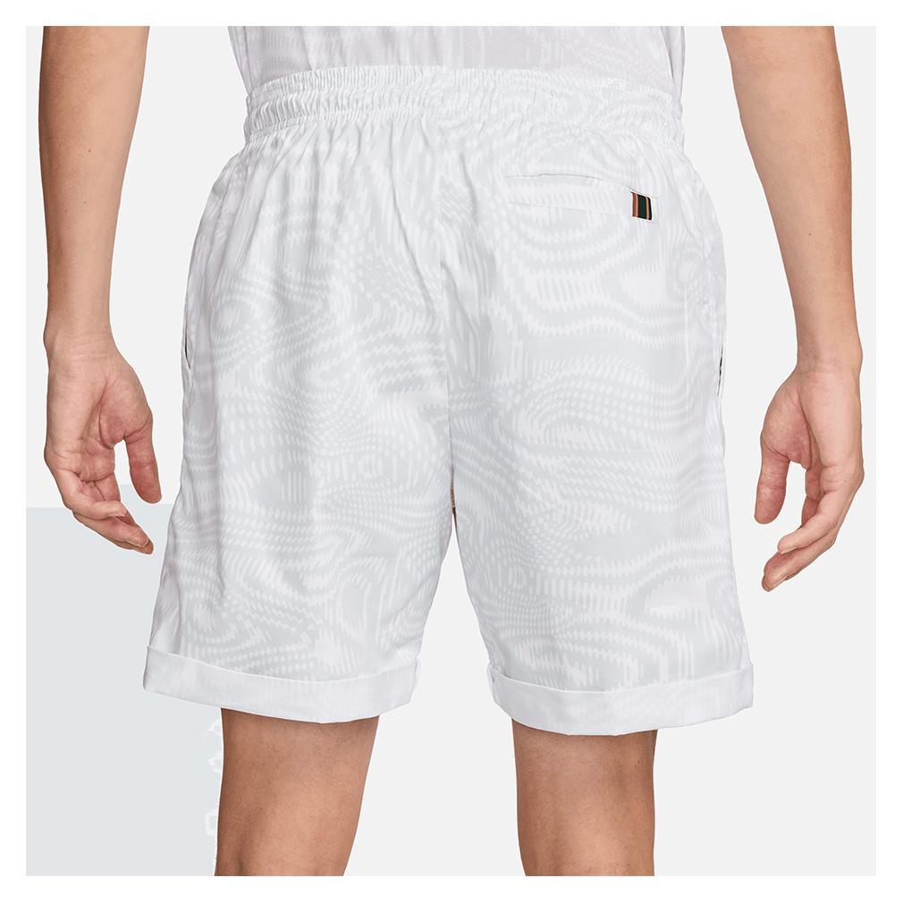 Men's Dri - Fit Heritage 6 Inch Tennis Short White - Bell Racket Store