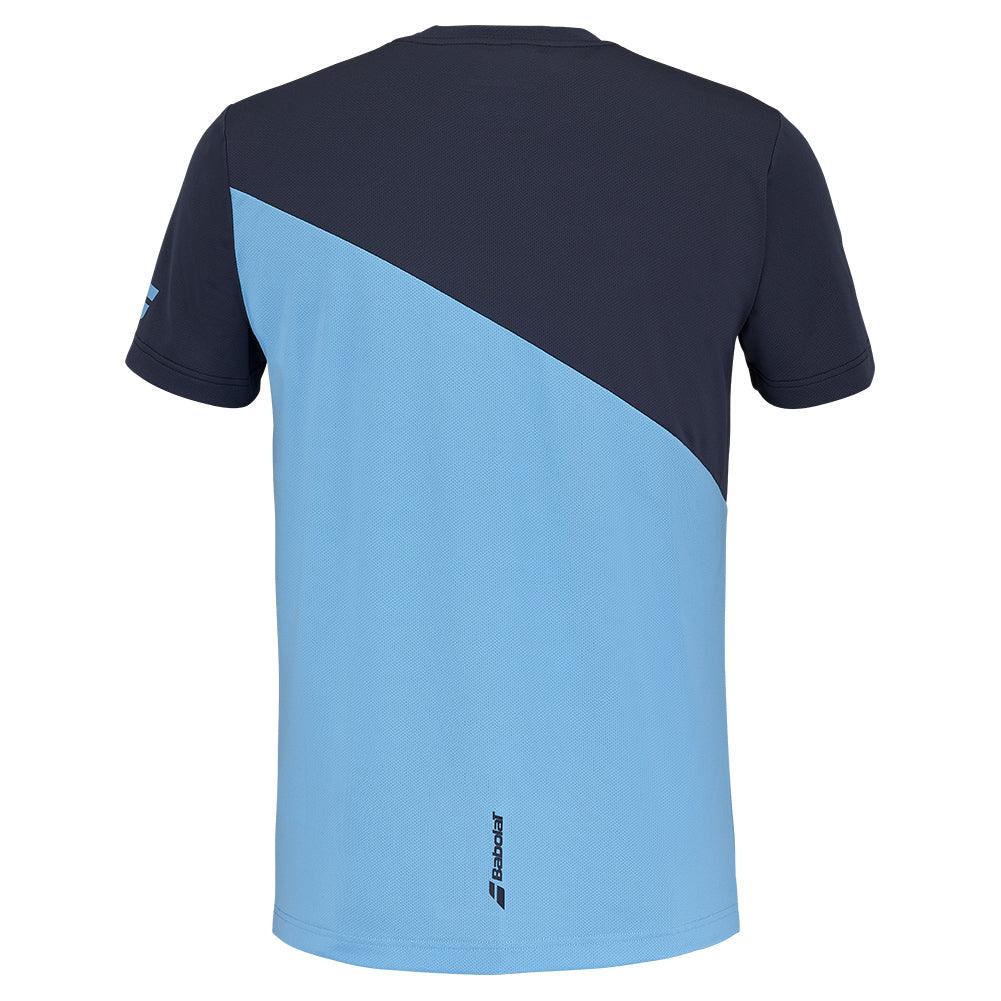 Men's Drive Crew Neck Tennis Top Blue - Bell Racket Store