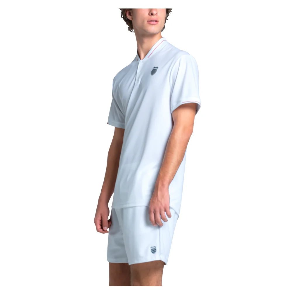 Men's Endeavour Short Sleeve Tennis Top White - Bell Racket Store