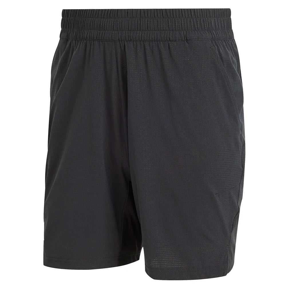 Men's Ergo 7 Inch Tennis Shorts Black - Bell Racket Store