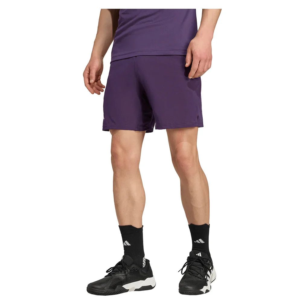 Men's Ergo 9 Inch Tennis Shorts Aurora Plum - Bell Racket Store
