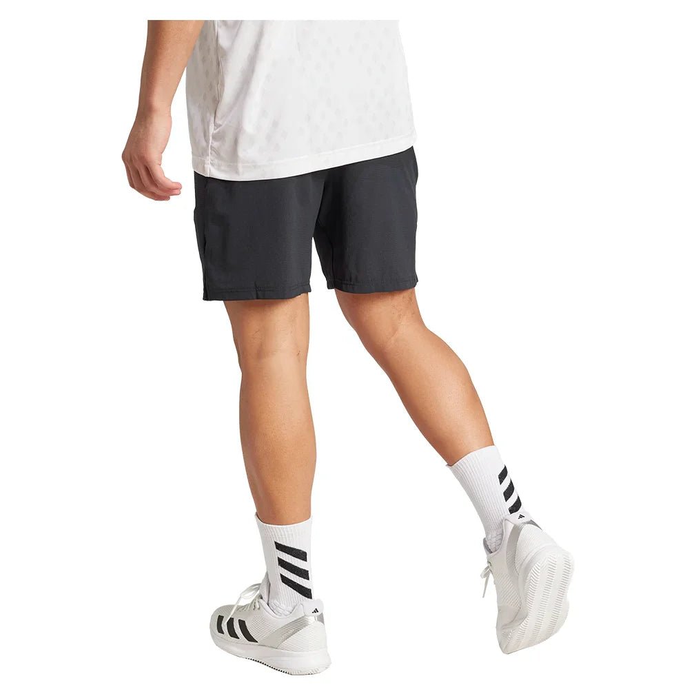 Men's Ergo 9 Inch Tennis Shorts Black - Bell Racket Store