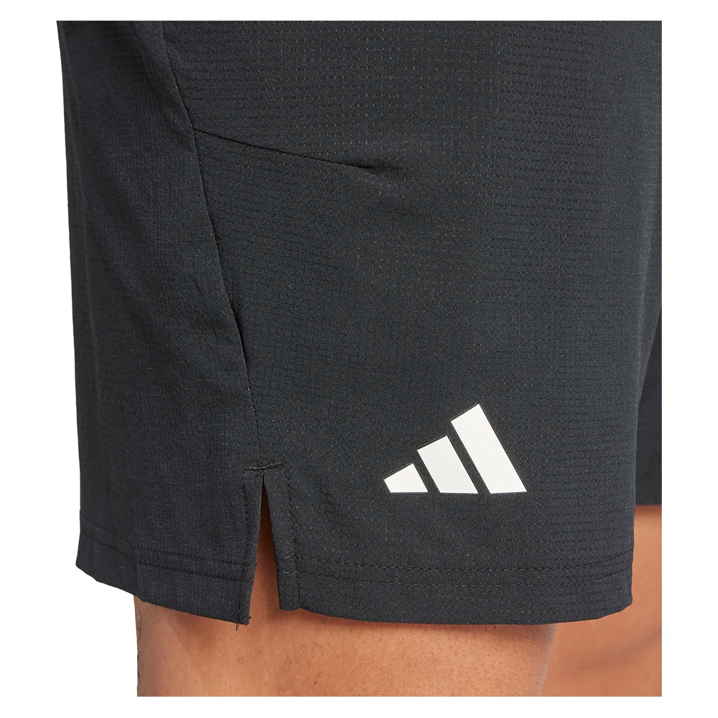 Men's Ergo 9 Inch Tennis Shorts Black - Bell Racket Store