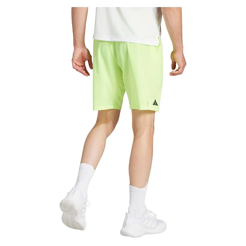 Men's Ergo 9 inch Tennis Shorts Lucid Lemon - Bell Racket Store