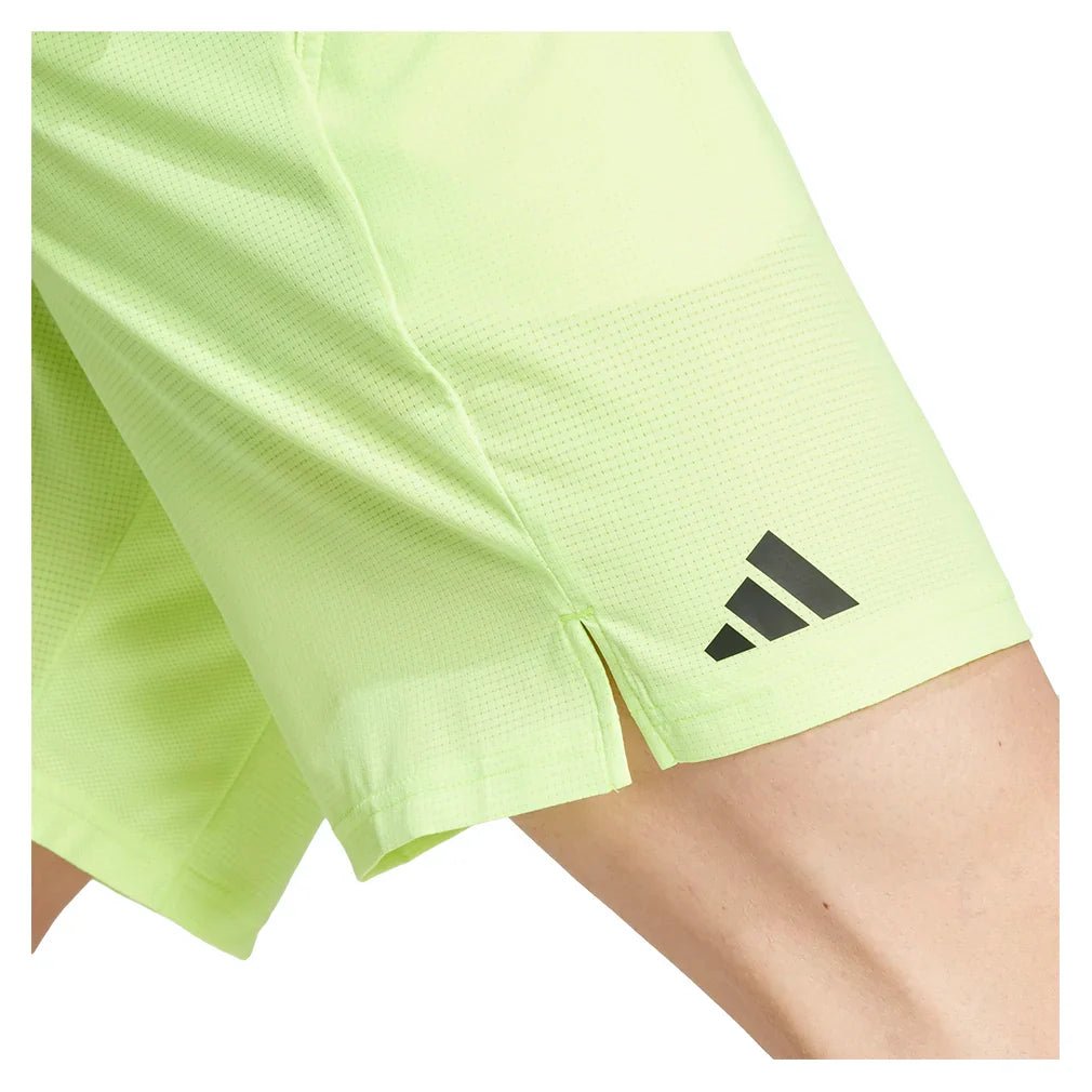 Men's Ergo 9 inch Tennis Shorts Lucid Lemon - Bell Racket Store