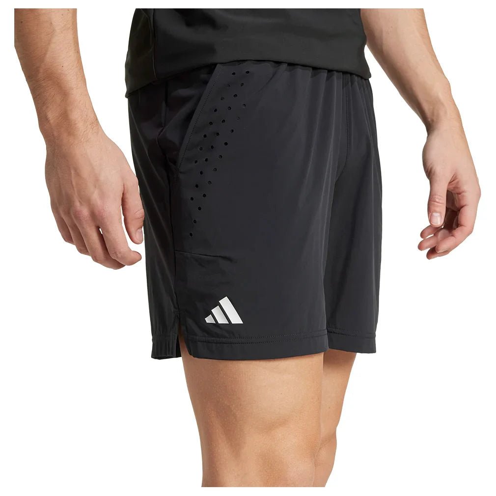 Men's Ergo Pro 7 Inch Tennis Shorts Black - Bell Racket Store