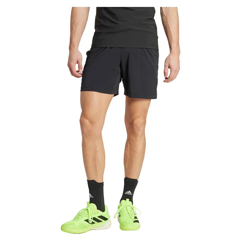 Men's Ergo Pro 7 Inch Tennis Shorts Black - Bell Racket Store