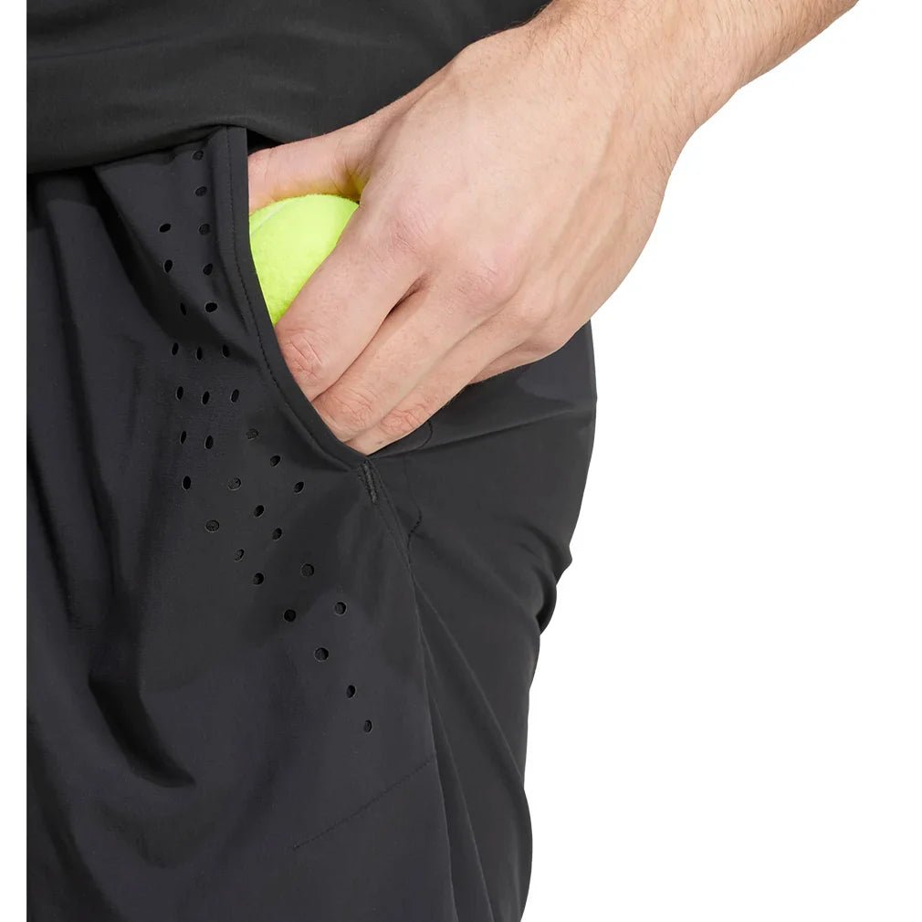 Men's Ergo Pro 7 Inch Tennis Shorts Black - Bell Racket Store