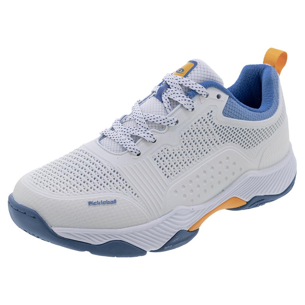 Men's Fresh Shot Santorini Pickleball Shoes Royal and White - Bell Racket Store