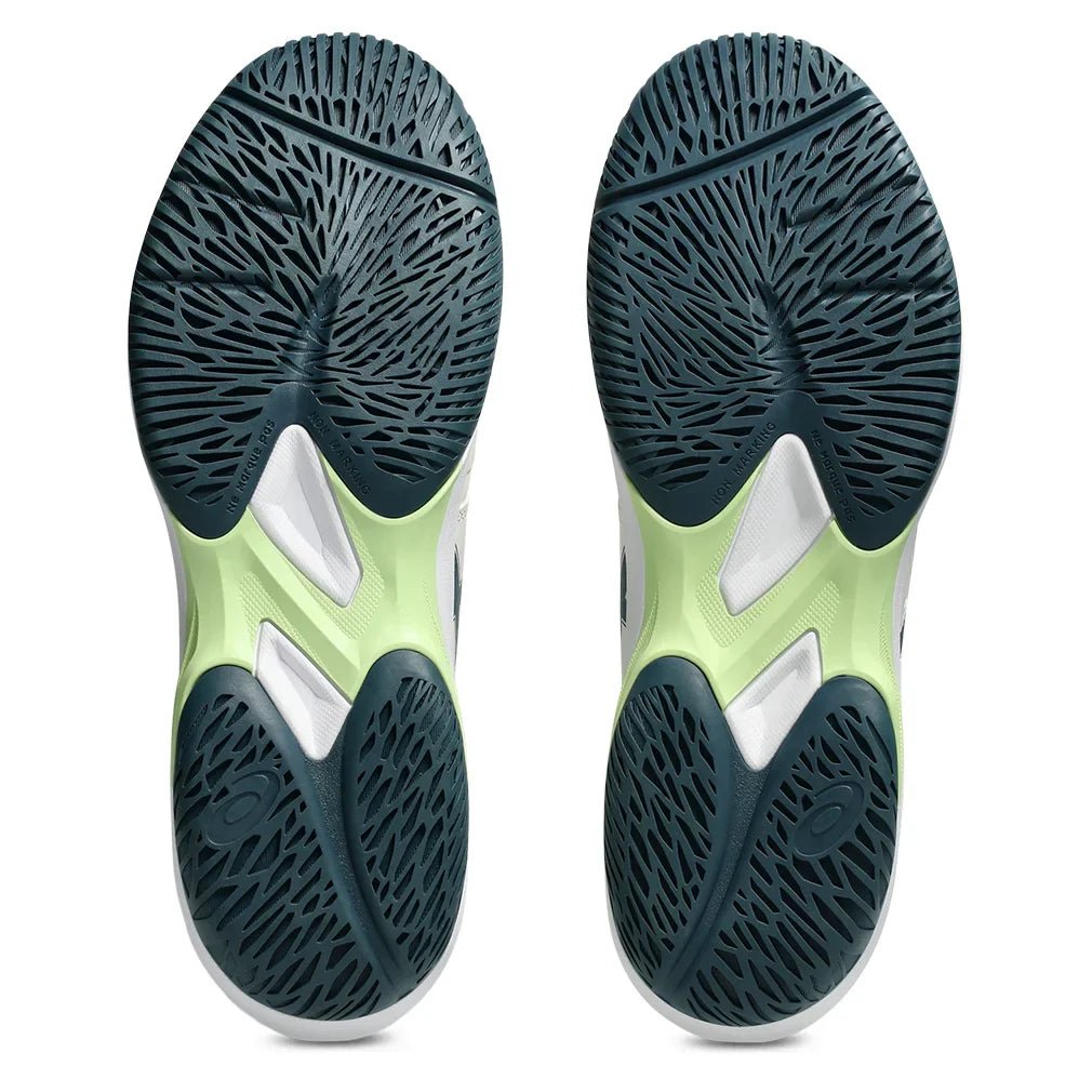 Men's Game FF Pickleball Shoes Cream and Tranquil Teal - Bell Racket Store