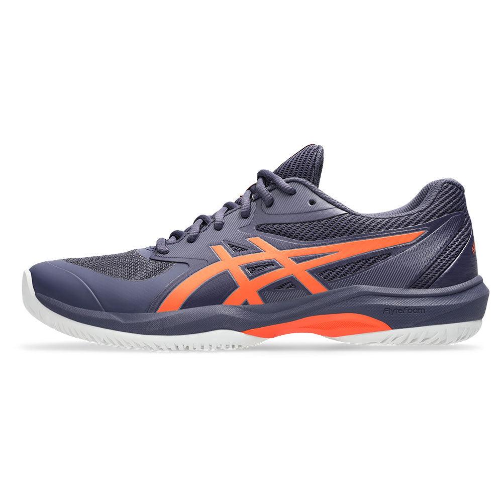 Men's Game FF Tennis Shoes Indigo Fog and Nova Orange - Bell Racket Store