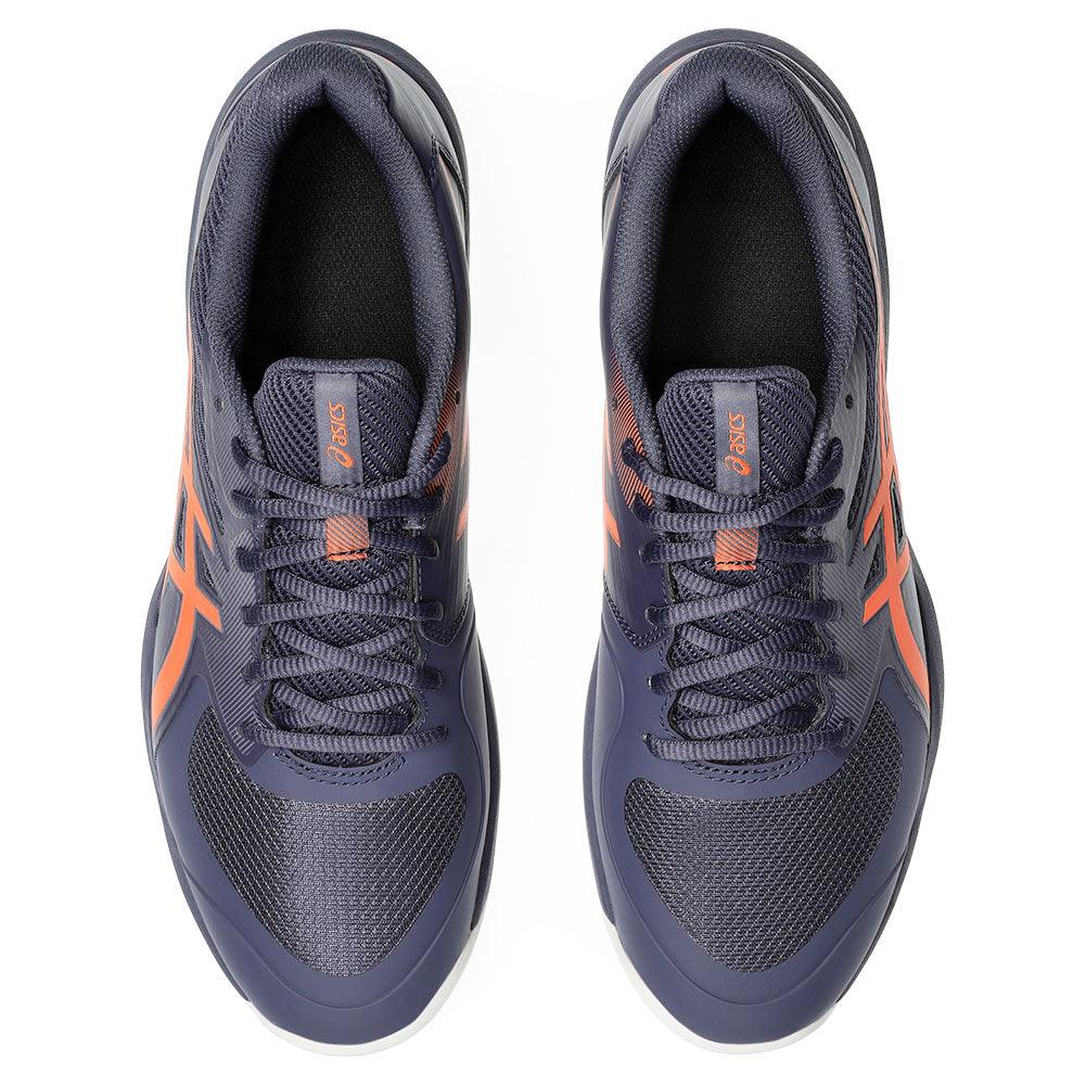 Men's Game FF Tennis Shoes Indigo Fog and Nova Orange - Bell Racket Store