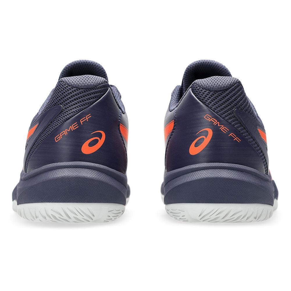 Men's Game FF Tennis Shoes Indigo Fog and Nova Orange - Bell Racket Store