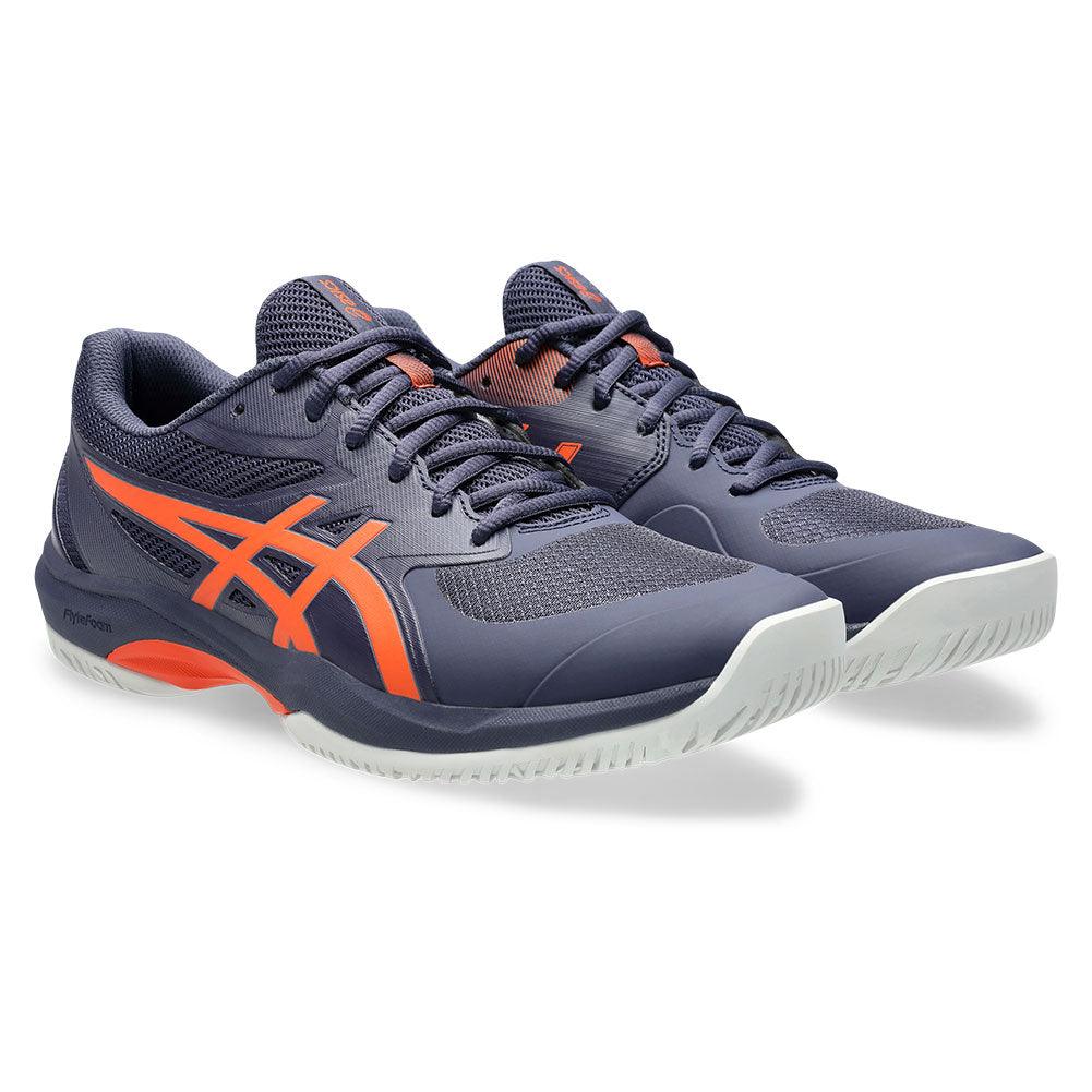 Men's Game FF Tennis Shoes Indigo Fog and Nova Orange - Bell Racket Store