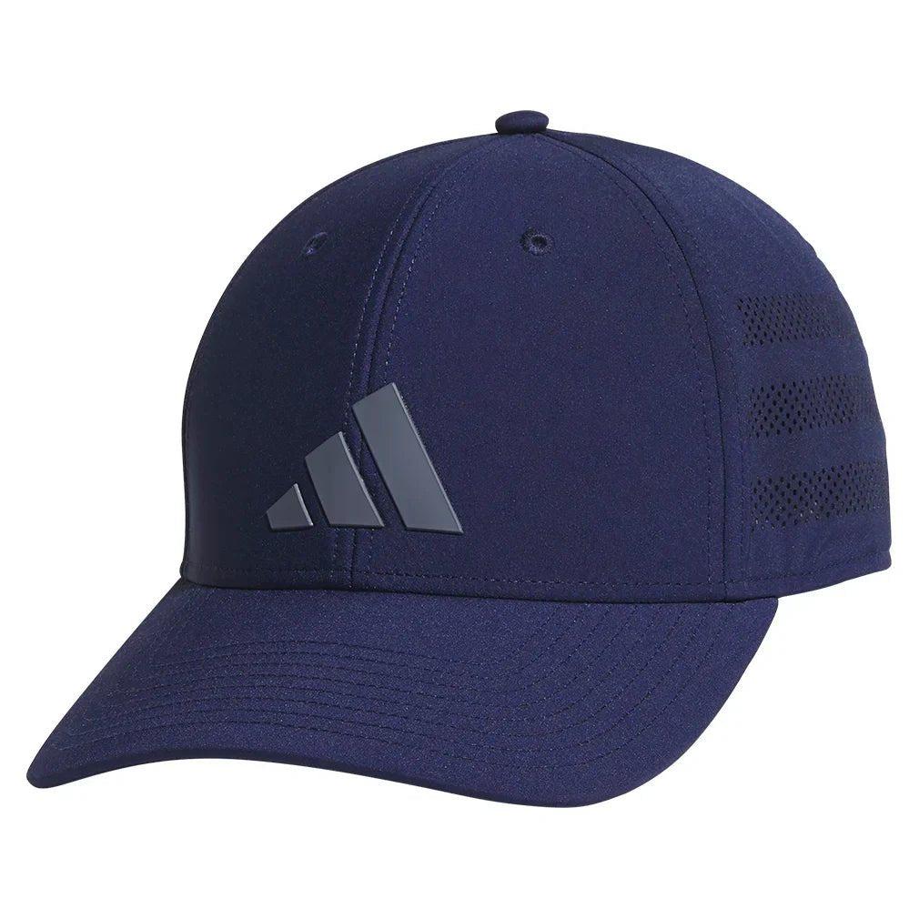 Men's Gameday 4 Stretch Fit Hat Dark Blue and Onix Grey - Bell Racket Store