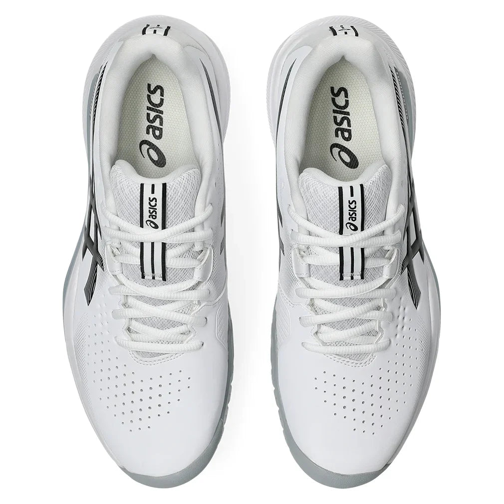 Men's GEL - Challenger 15 Tennis Shoes White and Gunmetal - Bell Racket Store